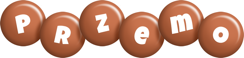 Przemo candy-brown logo