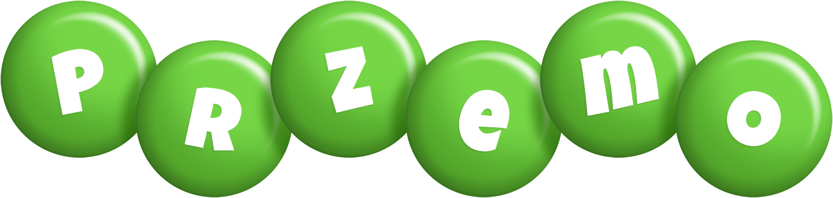 Przemo candy-green logo