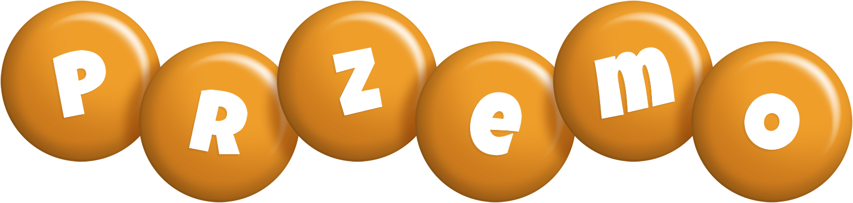 Przemo candy-orange logo