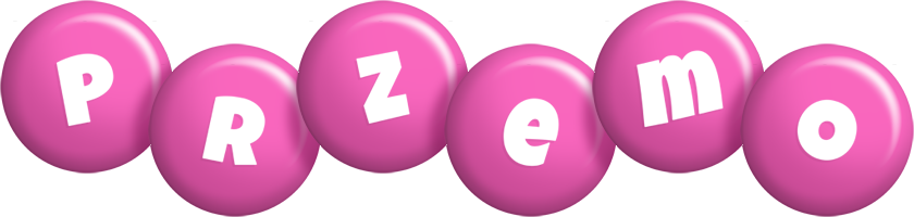 Przemo candy-pink logo