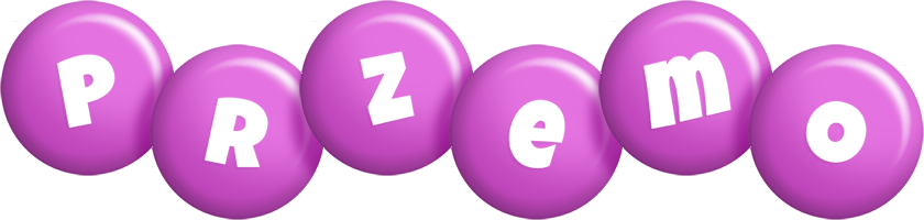 Przemo candy-purple logo