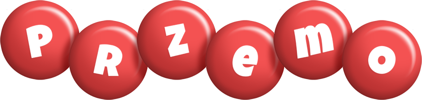 Przemo candy-red logo