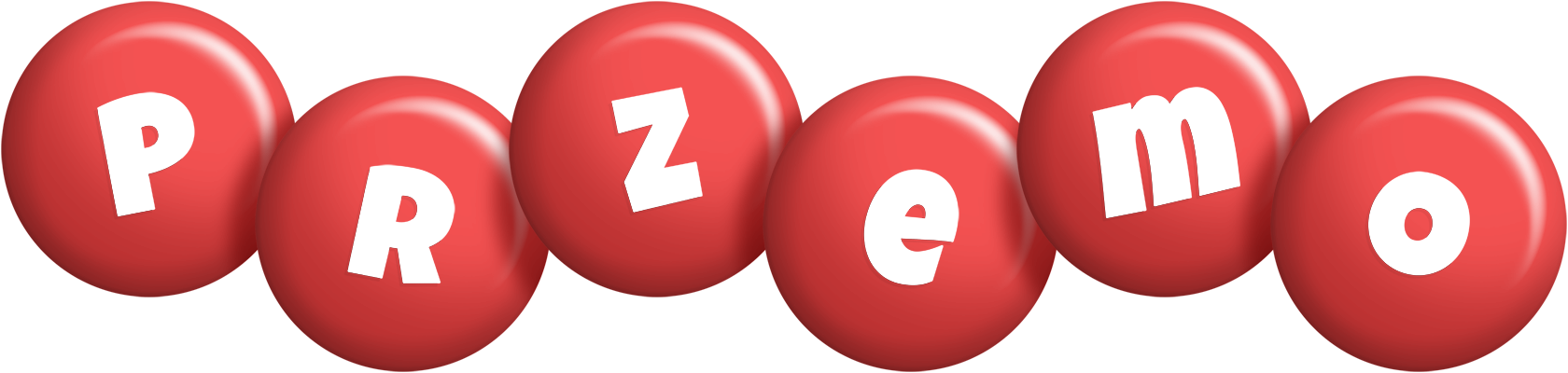 Przemo candy-red logo