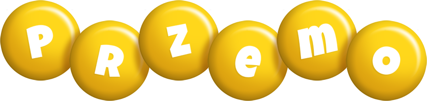 Przemo candy-yellow logo