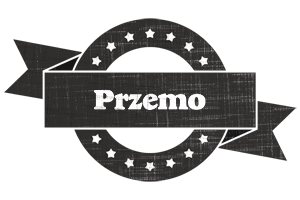 Przemo grunge logo