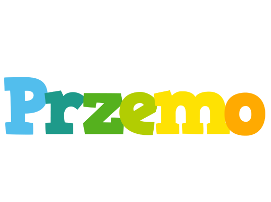 Przemo rainbows logo