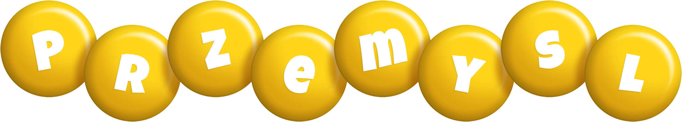 Przemysl candy-yellow logo