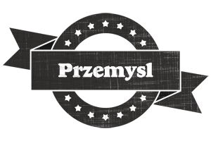 Przemysl grunge logo