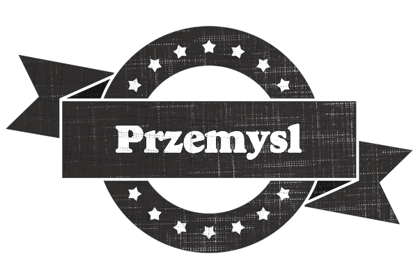 Przemysl grunge logo
