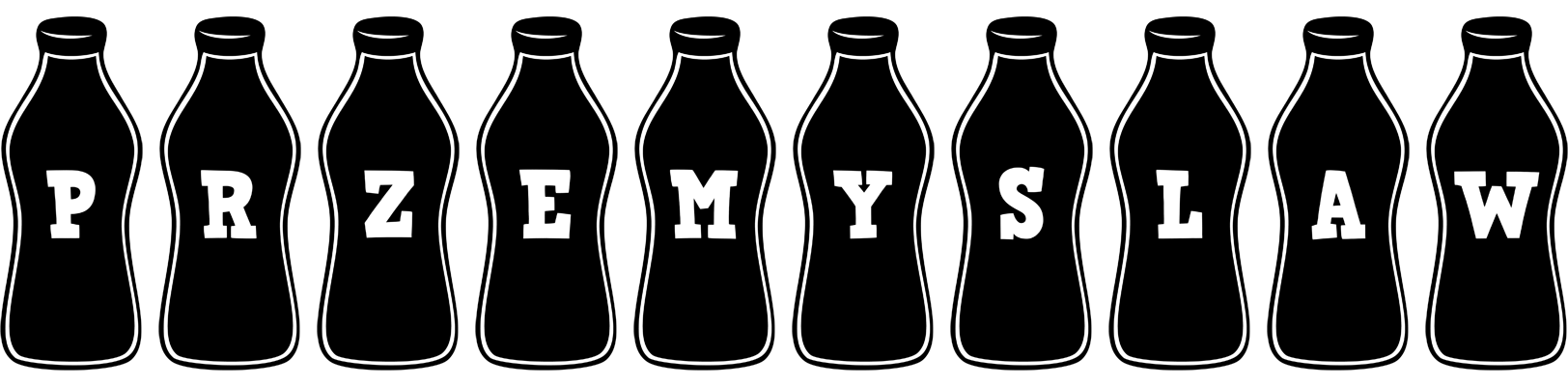 Przemyslaw bottle logo
