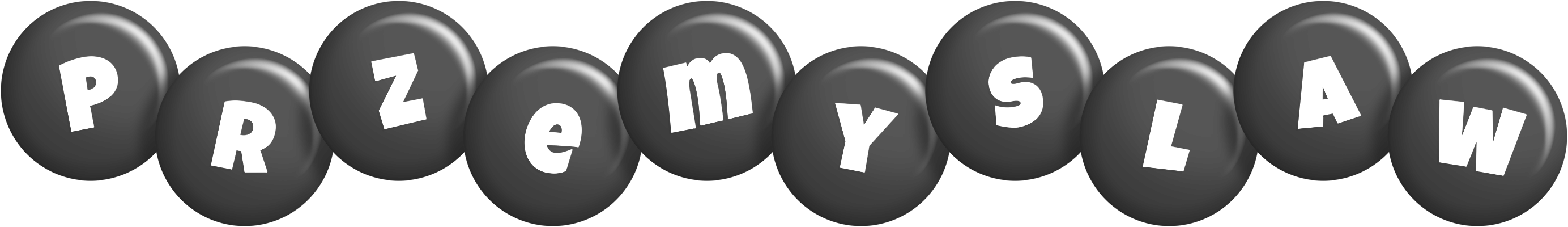 Przemyslaw candy-black logo