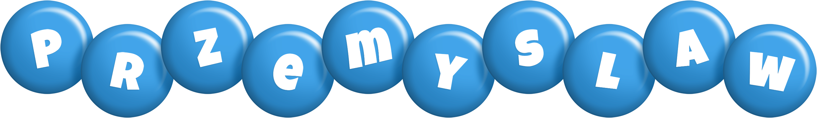 Przemyslaw candy-blue logo