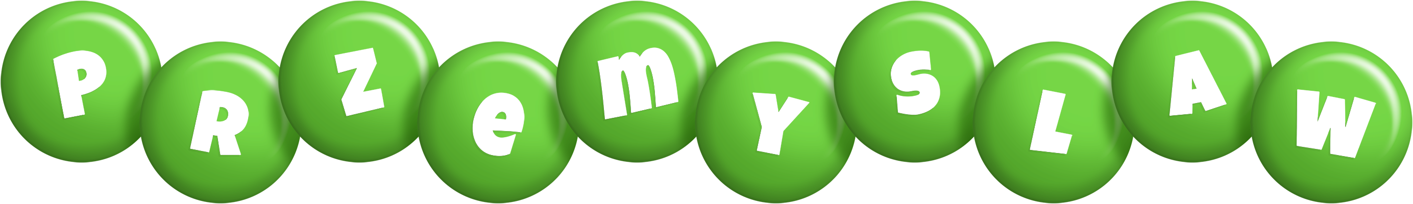 Przemyslaw candy-green logo