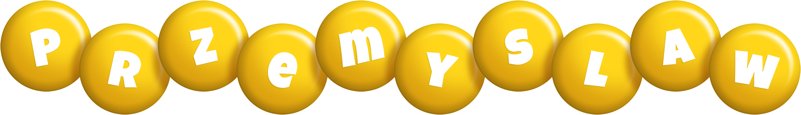Przemyslaw candy-yellow logo