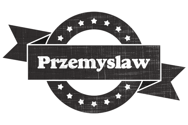 Przemyslaw grunge logo
