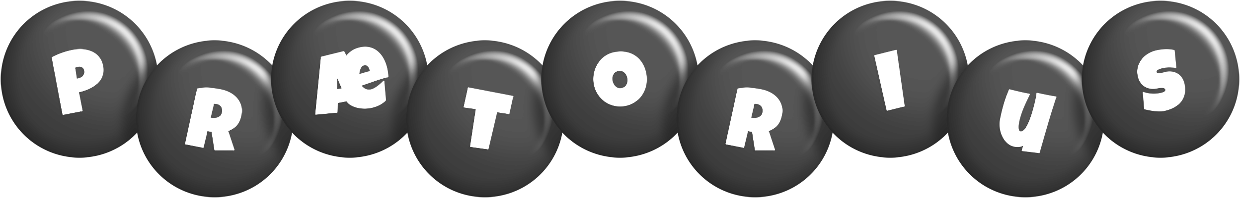 Prætorius candy-black logo