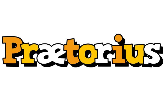 Prætorius cartoon logo