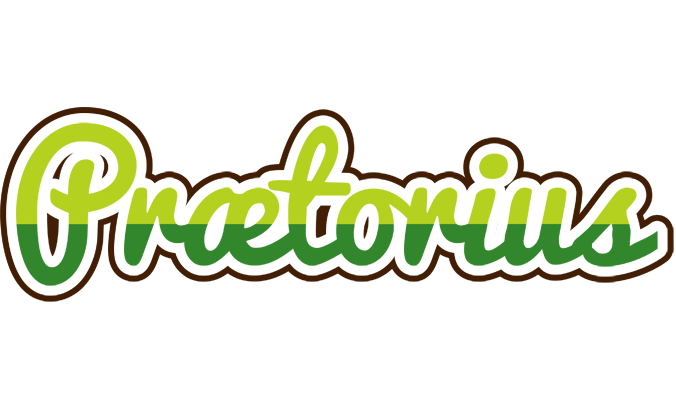 Prætorius golfing logo