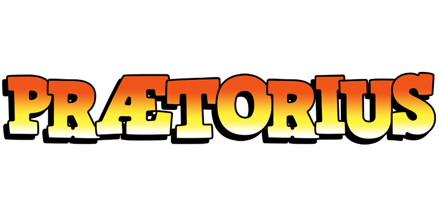 Prætorius sunset logo