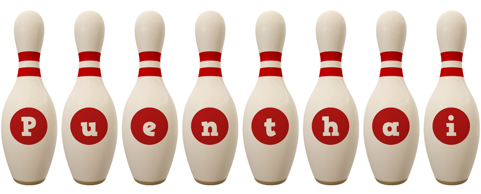Puenthai bowling-pin logo