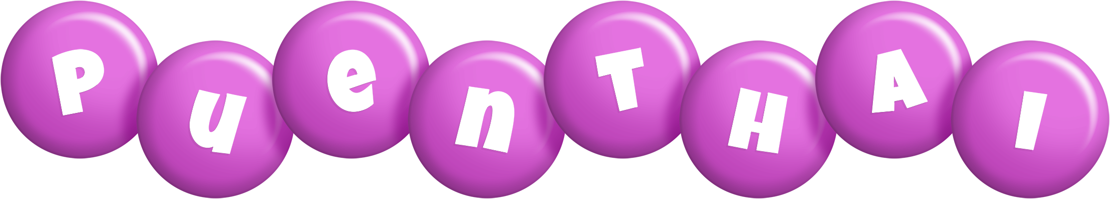 Puenthai candy-purple logo