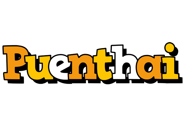 Puenthai cartoon logo