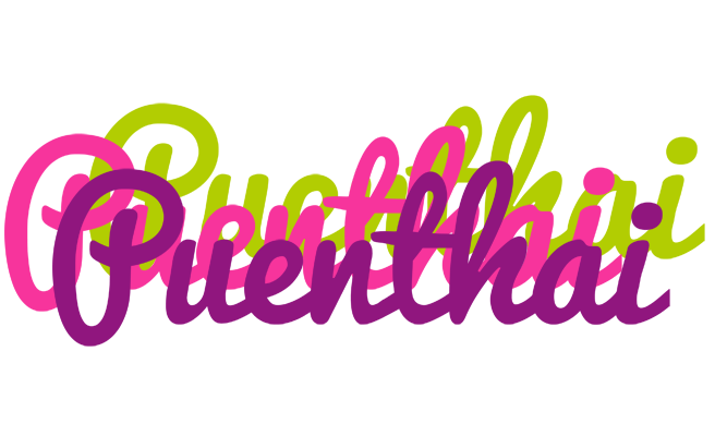 Puenthai flowers logo
