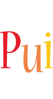 Pui birthday logo