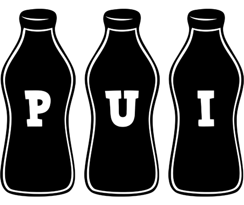 Pui bottle logo