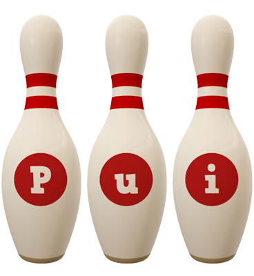 Pui bowling-pin logo