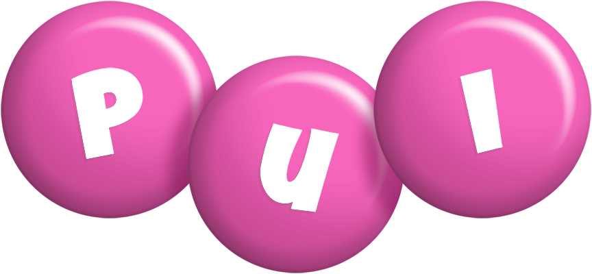 Pui candy-pink logo