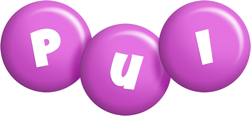 Pui candy-purple logo