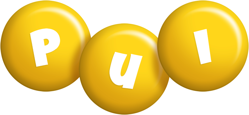 Pui candy-yellow logo