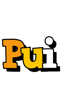 Pui cartoon logo