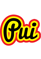 Pui flaming logo