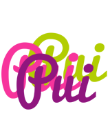 Pui flowers logo