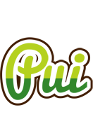 Pui golfing logo