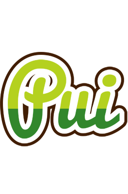 Pui golfing logo