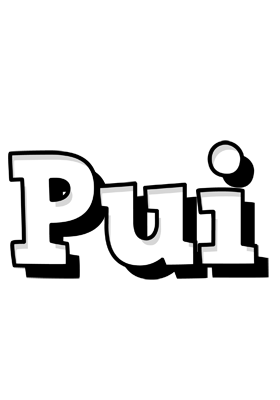 Pui snowing logo
