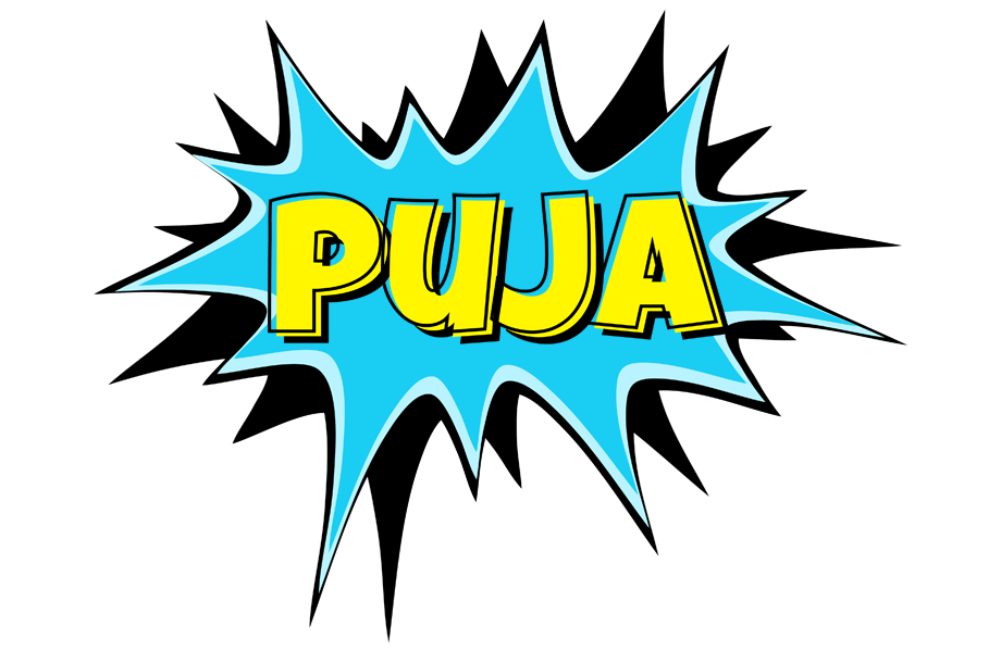 Puja amazing logo