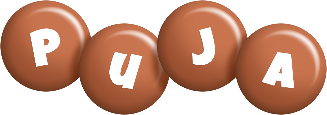 Puja candy-brown logo