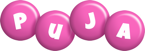 Puja candy-pink logo