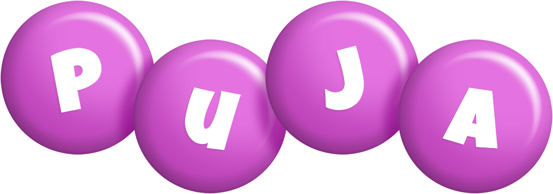 Puja candy-purple logo