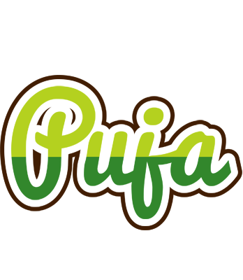 Puja golfing logo