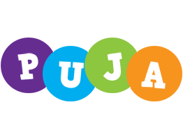 Puja happy logo