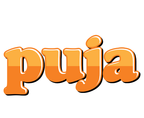Puja orange logo