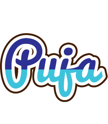 Puja raining logo