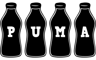 Puma bottle logo