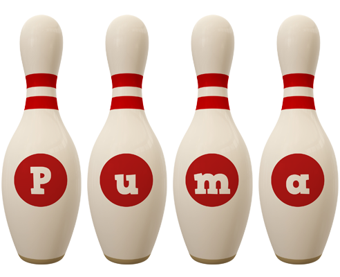 Puma bowling-pin logo