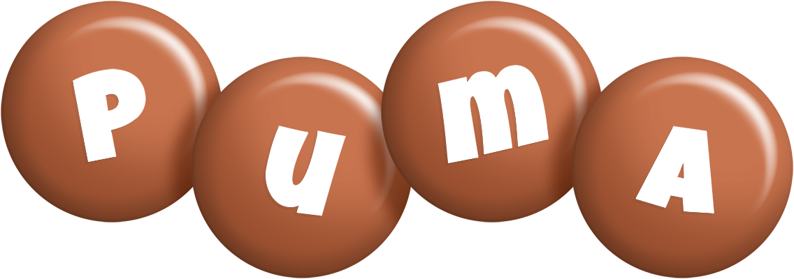 Puma candy-brown logo